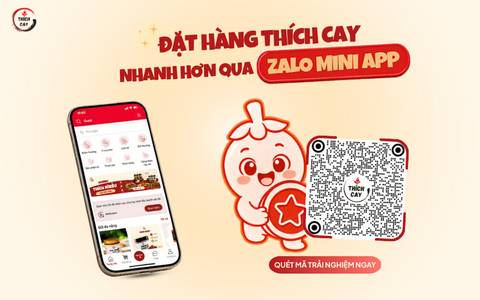 Thích Cay chính thức ra mắt Mini App trên Zalo