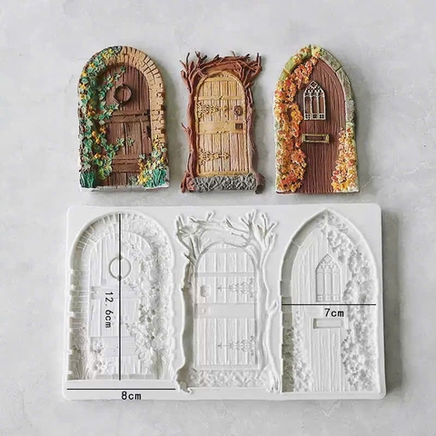 Khuôn silicon 3 mẫu cửa MM-3623