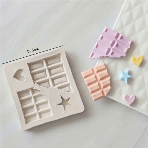 Khuôn silicon kẹo, kem mới nhiều mẫu