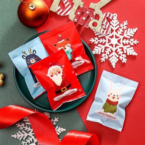 100 túi noel mix các mẫu