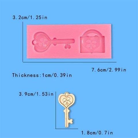 Khuôn Silicon chìa khóa - 139510