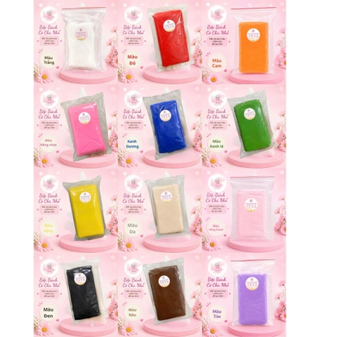 (Đanh mềm) Đất nặn cho trẻ em, đã tạo màu, đã đóng gói bán lẻ 100g/túi, model: HNPMS01, mới 100%