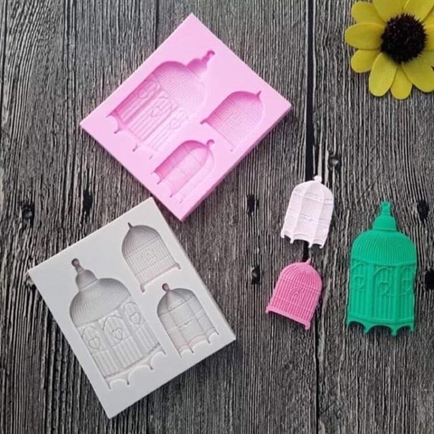 Khuôn Silicon lồng chim