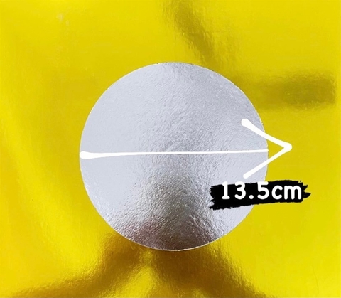 Đế tròn bạc 13.5cm