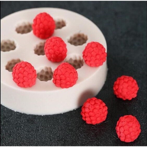 Khuôn silicon quả phúc bồn tử