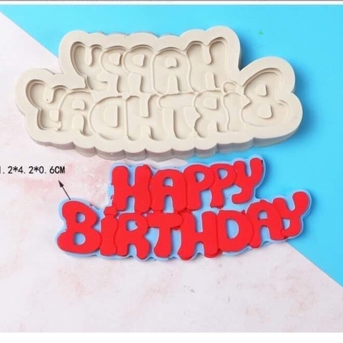 Khuôn Silicon chữ HPBD MM-6117