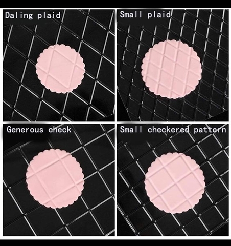 Set 4 miếng nhựa tạo hình túi xách hàng hiệu