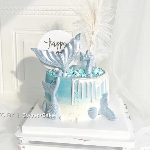 Khuôn Silicon đuôi cá xòe