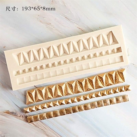 Khuôn Silicon 3 dây túi