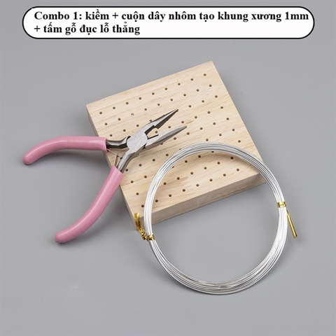 Kiềm cắt, tạo khung xương đất sét - Mẫu Kiềm cắt + cuộn dây