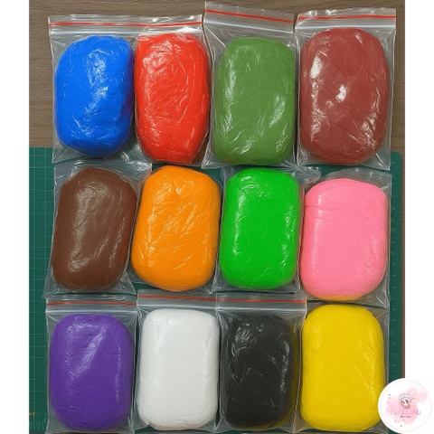 Đất sét THÁI pha màu tự khô 100gr (GÓI BẠC)