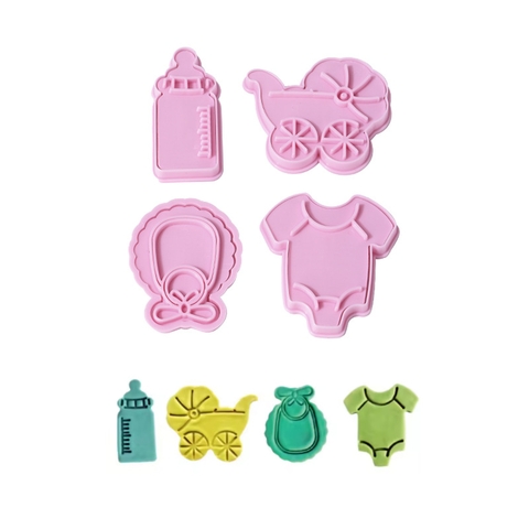 Nhấn nhựa cắt bánh mẫu nôi bình sữa