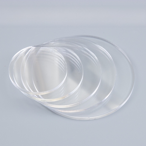 Đế tròn nhựa acrylic trong suốt