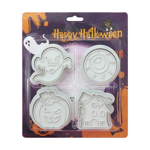 Khuôn nhấn tạo hình Halloween