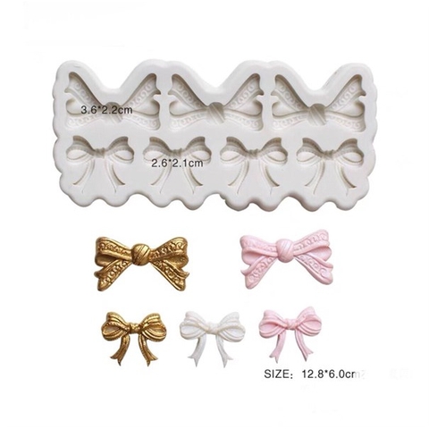 Khuôn silicon 7 nơ mới