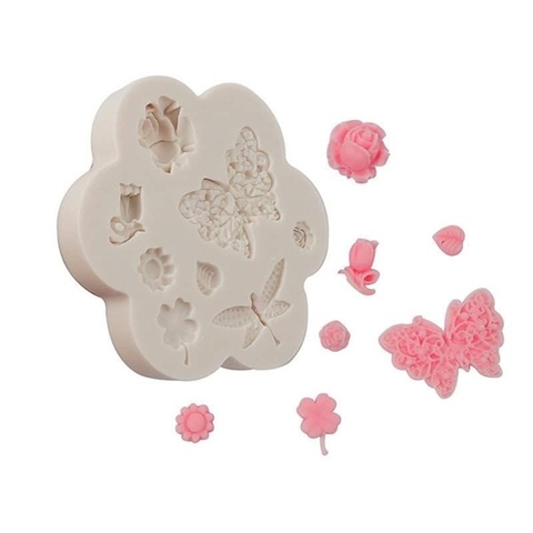 Khuôn silicon mô hình bướm, chuồn chuồn