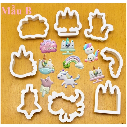 Khuôn nhựa Kỳ lân bánh quy