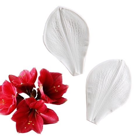 Khuôn silicon hoa Lily (2 món)