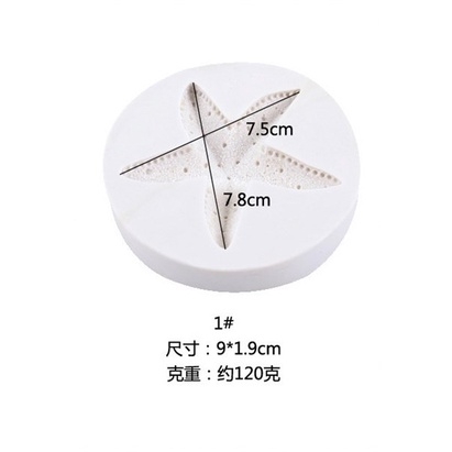 Khuôn Silicon sao biển to