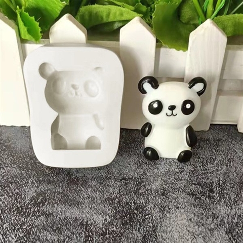 Khuôn Silicon gấu trúc nhỏ MM-0960