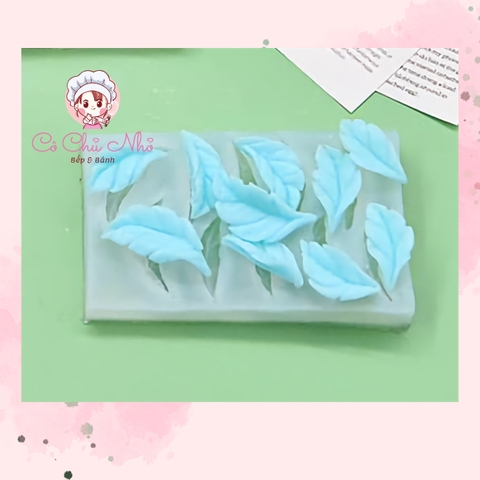 Khuôn Silicon trong lá tròn nhiều mẫu