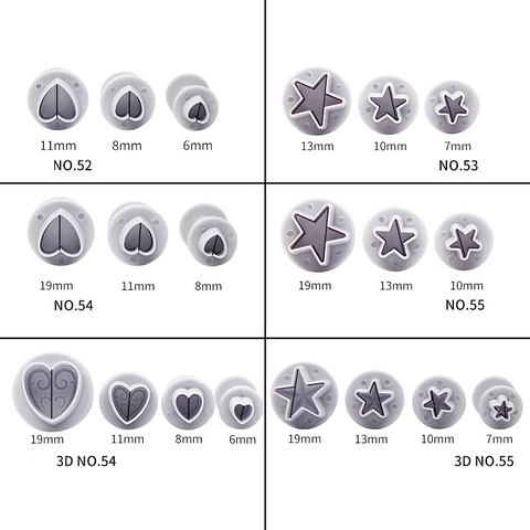 Bộ khuôn cắt mini tạo hình nhiều mẫu