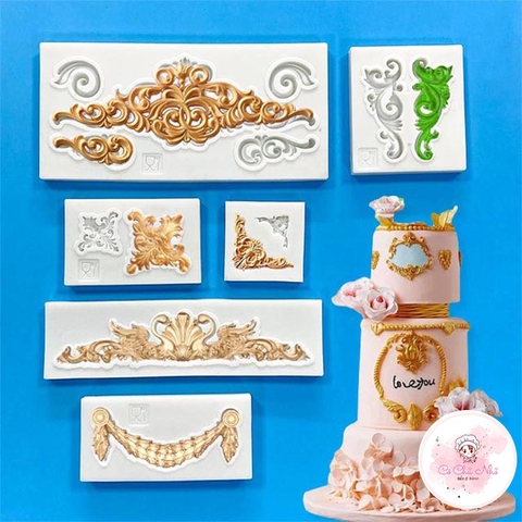 Khuôn Silicon hoa văn nhiều mẫu