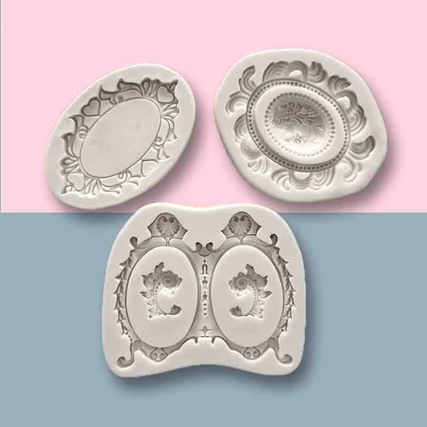 Khuôn Silicon khung gương oval