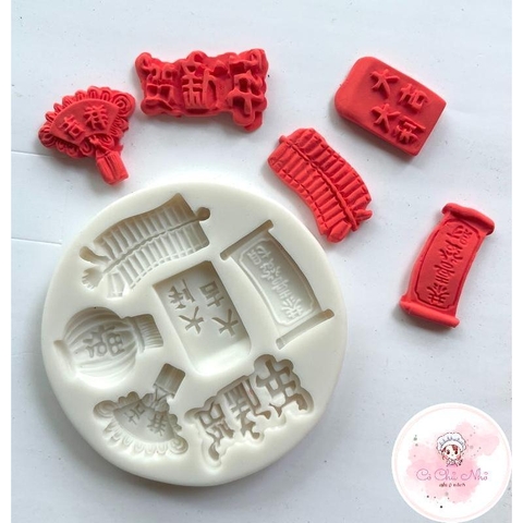 Khuôn Silicon đèn lồng tết