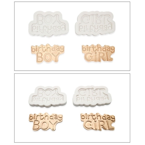 Khuôn Silicon HPBD Boy/Girl