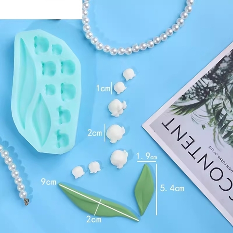 Khuôn Silicon hoa lan chuông, hoa hướng dương