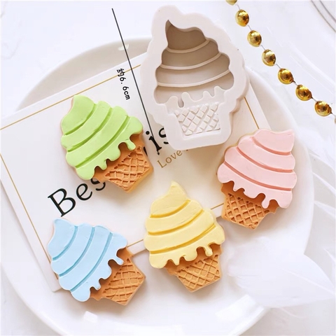 Khuôn Silicon kem nhỏ