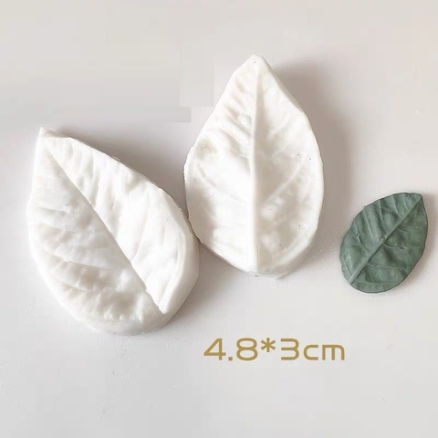Khuôn silicon lá trang trí mẫu mới