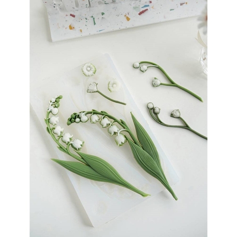 Khuôn silicon cành hoa huệ - MM-4891