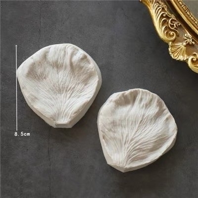 Khuôn Silicon Gân hoa mẫu đơn