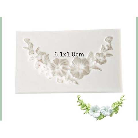 Khuôn Silicon hoa dây bé