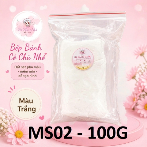 (Đanh Vừa) Đất nặn cho trẻ em, đã tạo màu, đã đóng gói bán lẻ 100g/túi, mới 100%