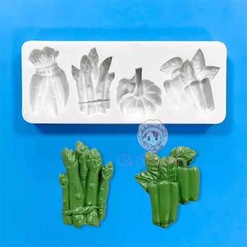 Khuôn Silicon rau củ quả