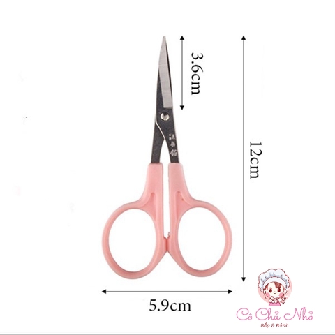 Kéo mũi cong (hồng)