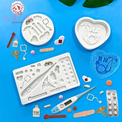 Khuôn silicon dụng cụ y tế nhiều mẫu (mới nhât)