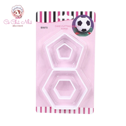 Bộ nhấn nhựa hình bóng đá