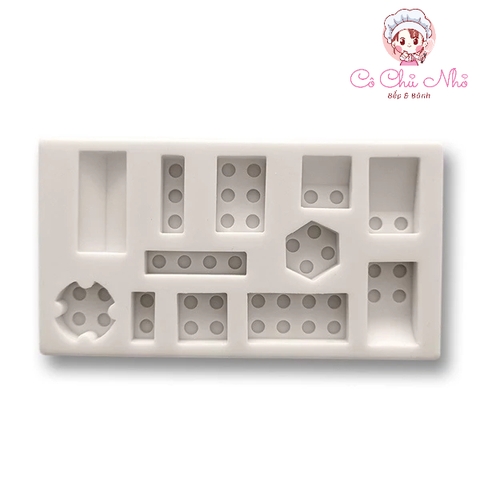 Khuôn Silicon mẫu lego -0836