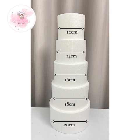 Mút xốp tròn tập chà láng