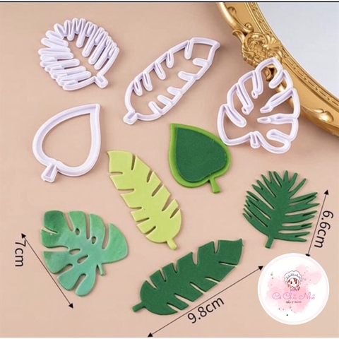 Bộ cutter 4 lá nhiệt đới