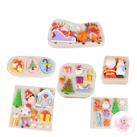Khuôn Silicon chủ đề noel