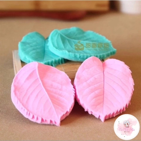 Khuôn Silicon lá hoa hồng