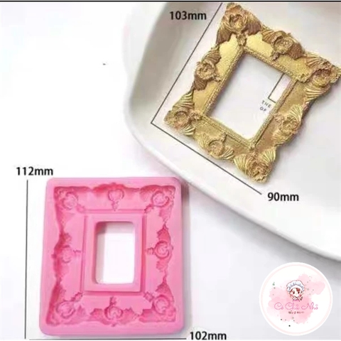Khuôn Silicon khung ảnh 10cm*11.5cm - 2300
