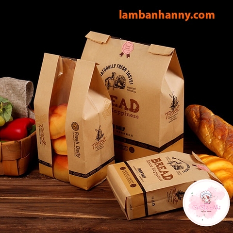 Túi bánh mì- Set 50 cái.