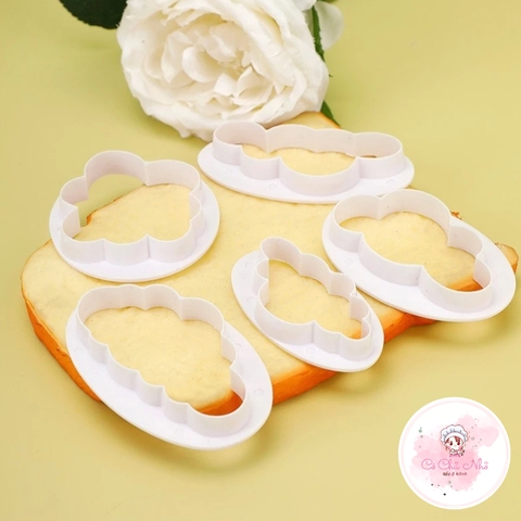 Bộ khuôn nhấn nhựa hình đám mây