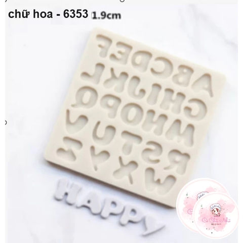 Khuôn Silicon khuôn chữ các mẫu